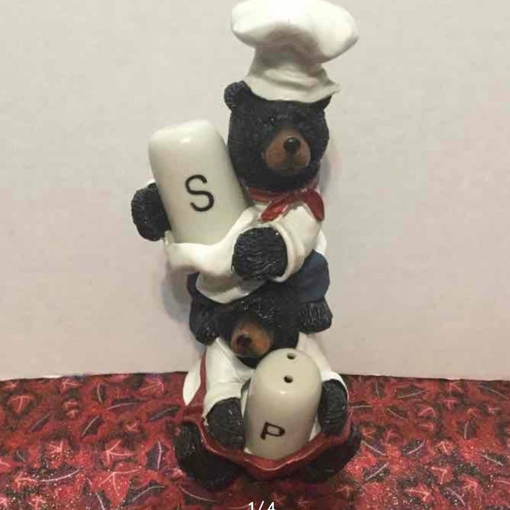 🆕Bear Chef Salt and Pepper Shakers
